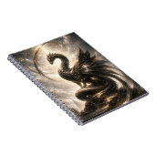 Celestial Dragon Guardian Fantasy Notizblock (Rechte Seite)