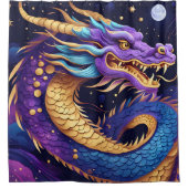 celestial dragon shower curtain duschvorhang (Vorderseite)