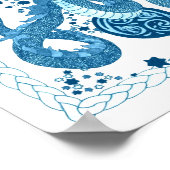 Celestial Dragon Tale Poster (Ecke)