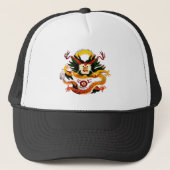 Celestial Dragon Trucker Hat Truckerkappe (Vorderseite)