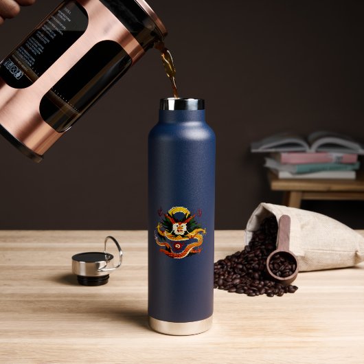 Celestial Dragon Water Flasche (Kaffee)