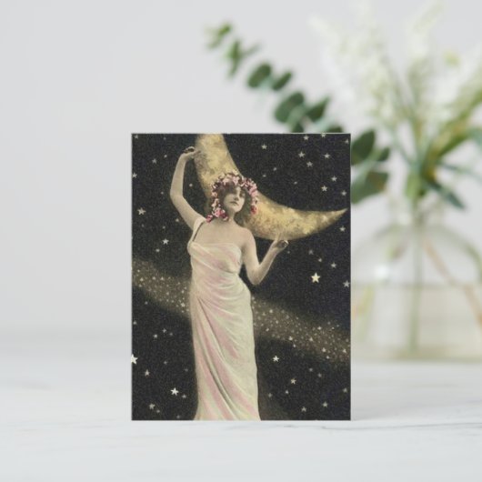Celestial Drama Queen Postkarte (Stehend Vorderseite)