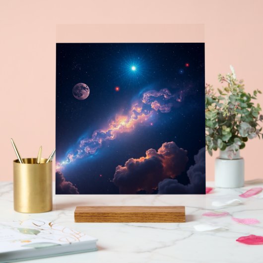 Celestial Dream Acrylschild (Hochzeit)