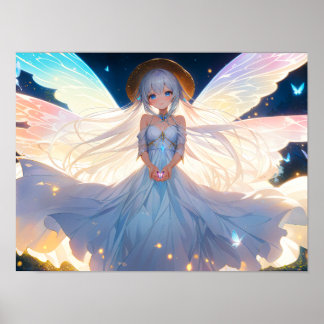 Celestial Dream Angel Poster