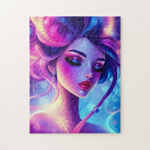 Celestial Dream Weaver - Mystische Göttin Kunst Puzzle