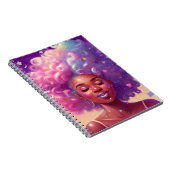 Celestial Dream Woman Notebook Notizblock (Rechte Seite)