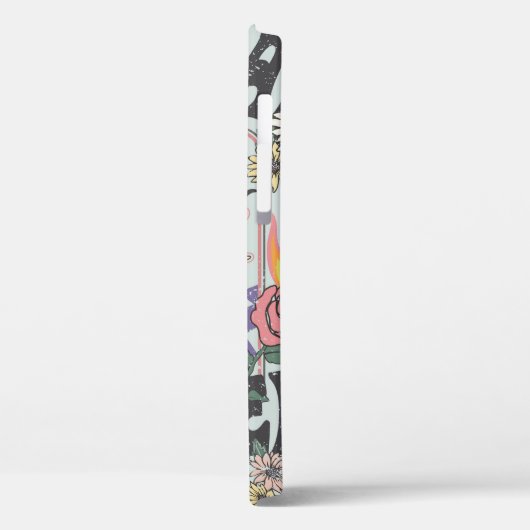 CELESTIAL DREAMER SUN ROSE TSHIRT Grafikdesign Case-Mate iPhone Hülle (Rückseite / Links)