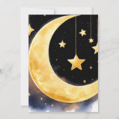 Celestial Dreams Birthday Einladung (Rückseite)