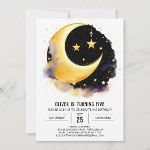 Celestial Dreams Birthday Einladung