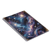Celestial Dreams Cosmic Galaxy Notizblock (Rechte Seite)