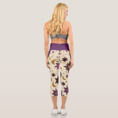 Celestial Dreams: Individuelle Einsendungen Capri Leggings (Rückseite)