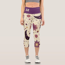 Celestial Dreams: Individuelle Einsendungen Capri Leggings