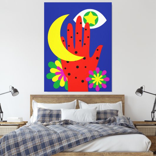 Celestial Dreams Leinwanddruck (Insitu (Schlafzimmer))