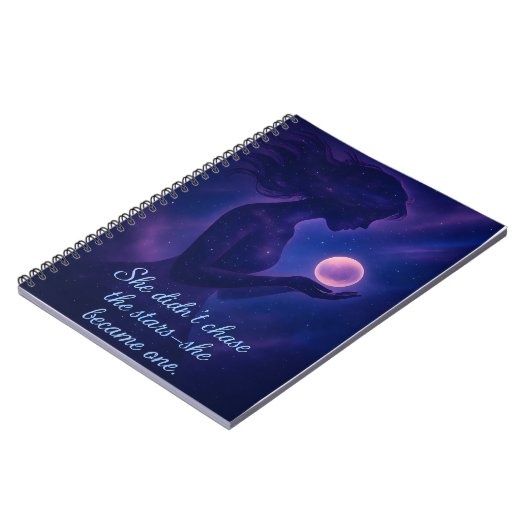 Celestial Dreams - Sie wurde zu einem Star Notizblock (Linke Seite)