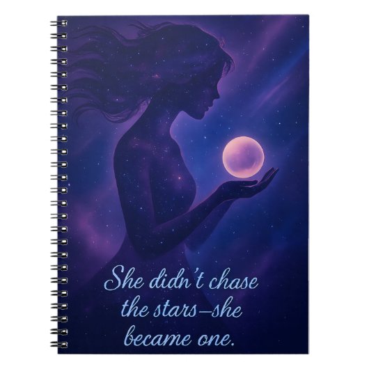Celestial Dreams - Sie wurde zu einem Star Notizblock (Vorderseite)