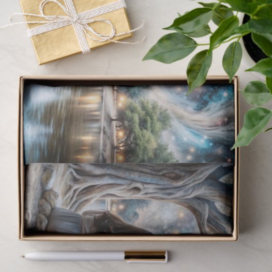 Celestial Dreams Starlit Reverie Decoupage Seidenpapier (Geschenk)