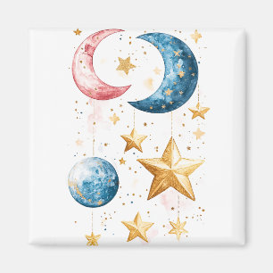 Celestial Dreams Watercolor Magnet