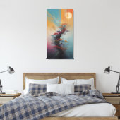 Celestial Dreamscape Canvas Prints: Eine Fusion vo Leinwanddruck (Insitu (Schlafzimmer))