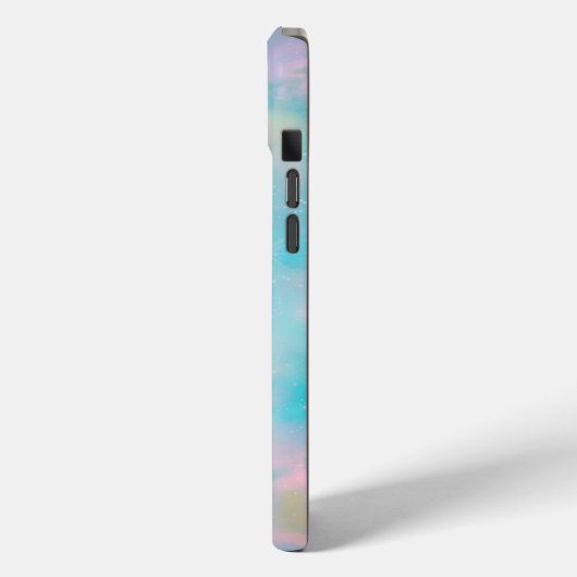 Celestial Dreamscape Pastel iPhone Case (Rückseite / Links)