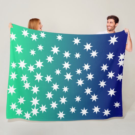 Celestial Dreamscape Star Blanket Fleecedecke (Beispiel)