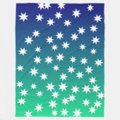 Celestial Dreamscape Star Blanket Fleecedecke (Vorderseite)