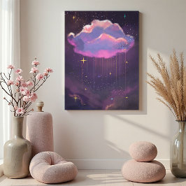Celestial Dreamy Cloud Wall Art Leinwand