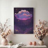 Celestial Dreamy Cloud Wall Art Leinwand