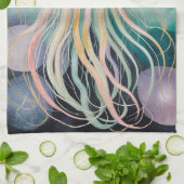 Celestial Drifter Geschirrtuch (Gefaltet)