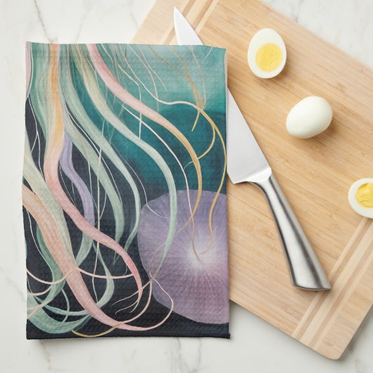 Celestial Drifter Geschirrtuch (Viertel Falte)