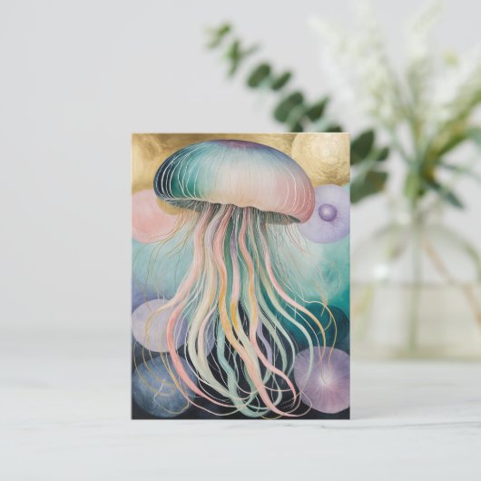 Celestial Drifter Postkarte (Stehend Vorderseite)