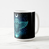 Celestial Eagle – Stellar Freedom Wildlife Galaxy  Kaffeetasse (VorderseiteRechts)