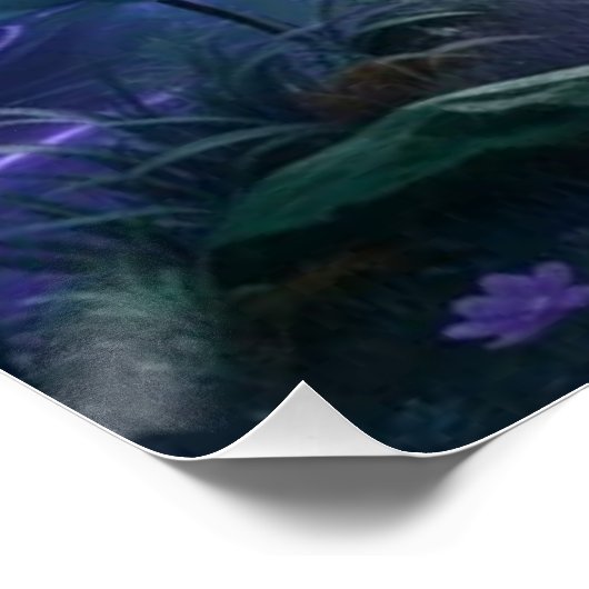 Celestial Echoes - Velvet Rose  Poster (Ecke)