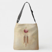 Celestial Elegance 3D New Age Tragetaschen Mit Langen Trägern (Rückseite)