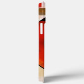 Celestial Elegance: Abstrakte Erkundung in Beige Case-Mate iPhone Hülle (Rückseite / Rechts)