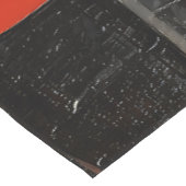 Celestial Elegance: Abstrakte Erkundung in Beige Kurzer Tischläufer (Ecke)