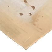 Celestial Elegance: Abstrakte Erkundung in Beige Tischdecke (Schrägansicht)