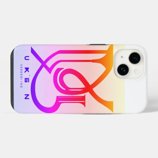 Celestial Elegance iPhone Cover iPhone Hülle (Rückseite (Horizontal))