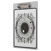 Celestial Elegance: Zodiac & Constellation Designs Klemmbrett (Links)