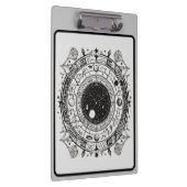 Celestial Elegance: Zodiac & Constellation Designs Klemmbrett (Rechts)