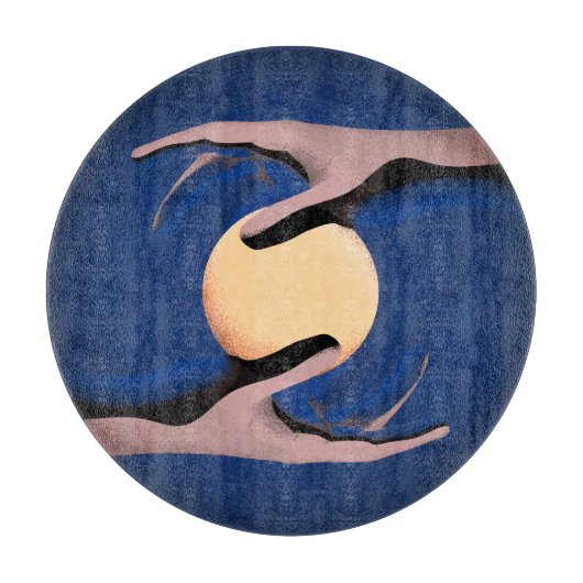 Celestial Embrace Schneidebrett (Vorderseite)