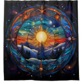 Celestial Escape Duwer Vorhang (Vorderseite)