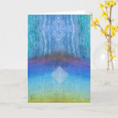 Celestial, Ethereal, Regenbogenlichtmedikation Karte (Gelbe Blume)