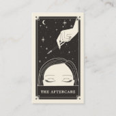 Celestial Eye Tarot Lash Aftercare Card Visitenkarte (Vorderseite)