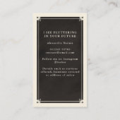 Celestial Eye Tarot Lash Black Visitenkarte (Rückseite)