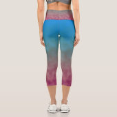 Celestial Fade Capri Leggings (Rückseite)