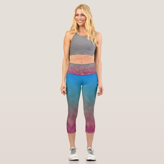 Celestial Fade Capri Leggings (Vorderseite)