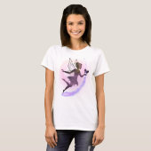 Celestial Fairy – Ethereal Feminine Fantasy Art T-Shirt (Vorne ganz)