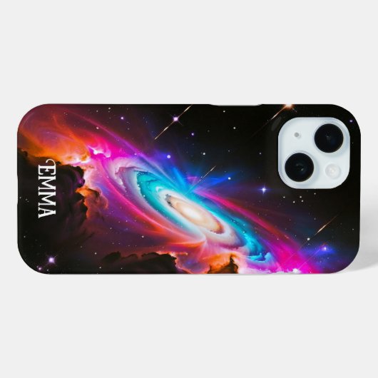 Celestial Fantasy Black Hole Custom Case-Mate iPhone Hülle (Rückseite (Horizontal))