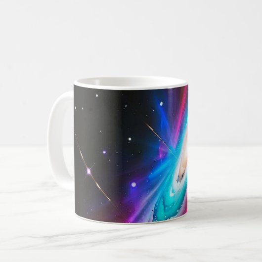 Celestial Fantasy Black Hole Kaffeetasse (Vorderseite Links)