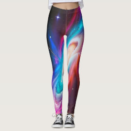 Celestial Fantasy Black Hole Leggings